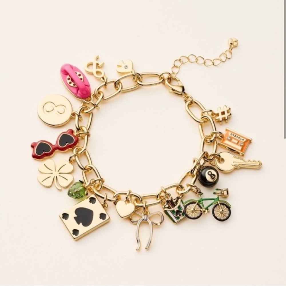 Kate Spade for Target Gold Charm Bracelet